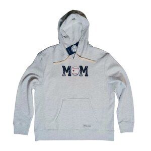 Life is Good Baseball Mom Hoodie Fleece Size XXL New NWT